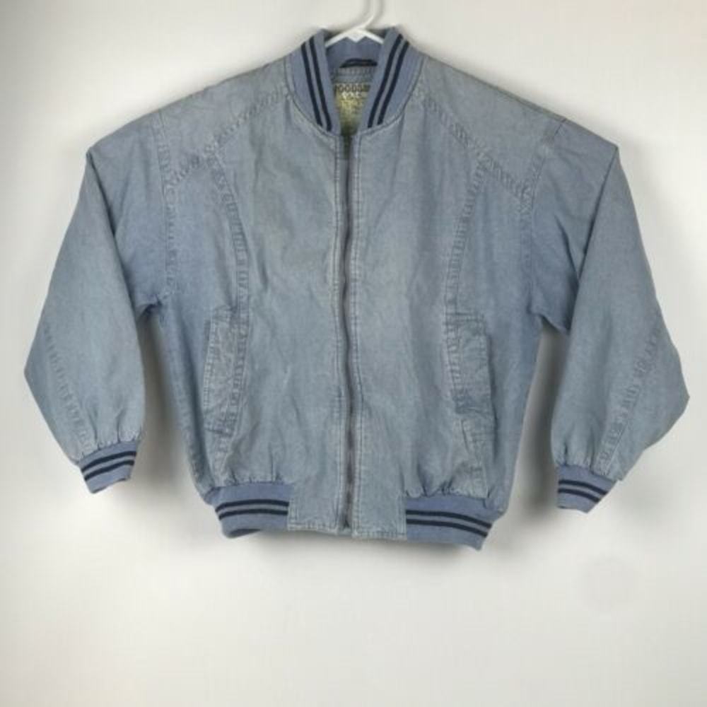 Vintage Woodsman A.T.A. Apparel Denim Bomber